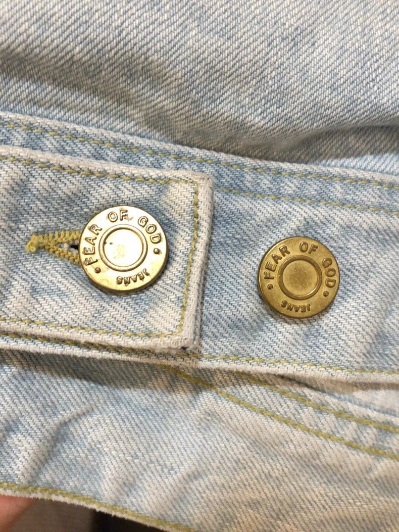 Fear of God FEAR OF GOD Washed Denim Jacket - dmc Size US S / EU 44-46 / 1 - 7 Thumbnail