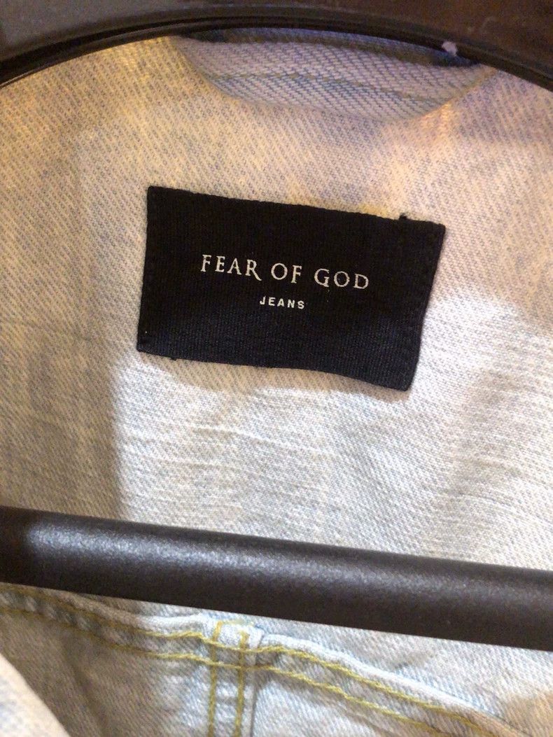 Fear of God FEAR OF GOD Washed Denim Jacket - dmc Size US S / EU 44-46 / 1 - 4 Thumbnail