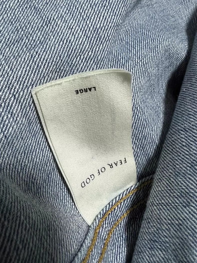 Fear of God Fear of God 5th Denim Jacket - dmc Size US L / EU 52-54 / 3 - 4 Thumbnail