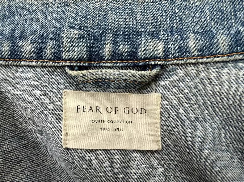 Fear of God Fear of God 4th Batch Denim Jacket XL - dmc Size US XL / EU 56 / 4 - 3 Thumbnail