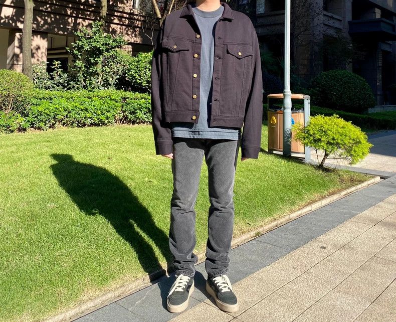 Fear of God Fear of God Fleece French Terry Trucker Jacket - dmc Size US M / EU 48-50 / 2 - 7 Thumbnail