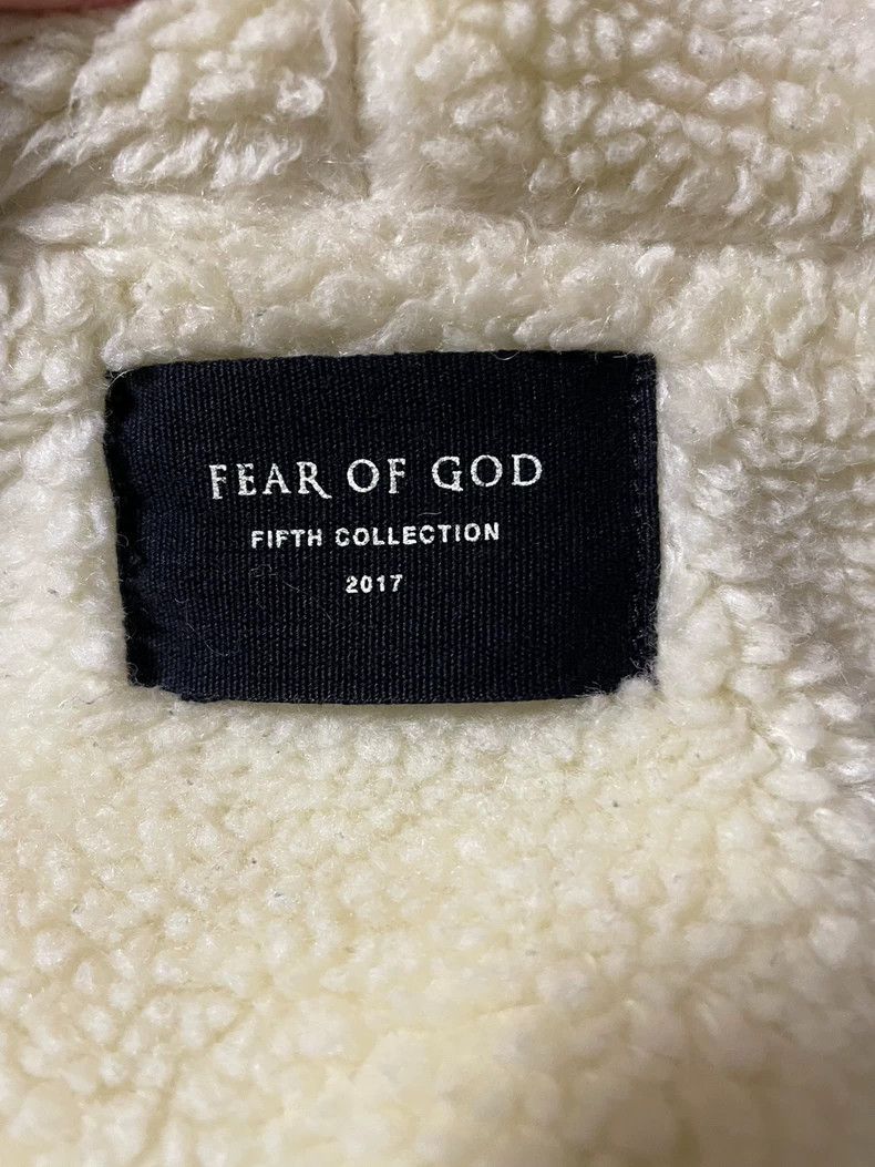 Fear of God Fear of God 5th Shearling Jacket Hoodie - dmc Size US M / EU 48-50 / 2 - 3 Thumbnail