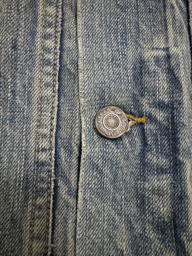 Fear of God Fear of God Blue Denim Jacket L - dmc Size US L / EU 52-54 / 3 - 5 Thumbnail