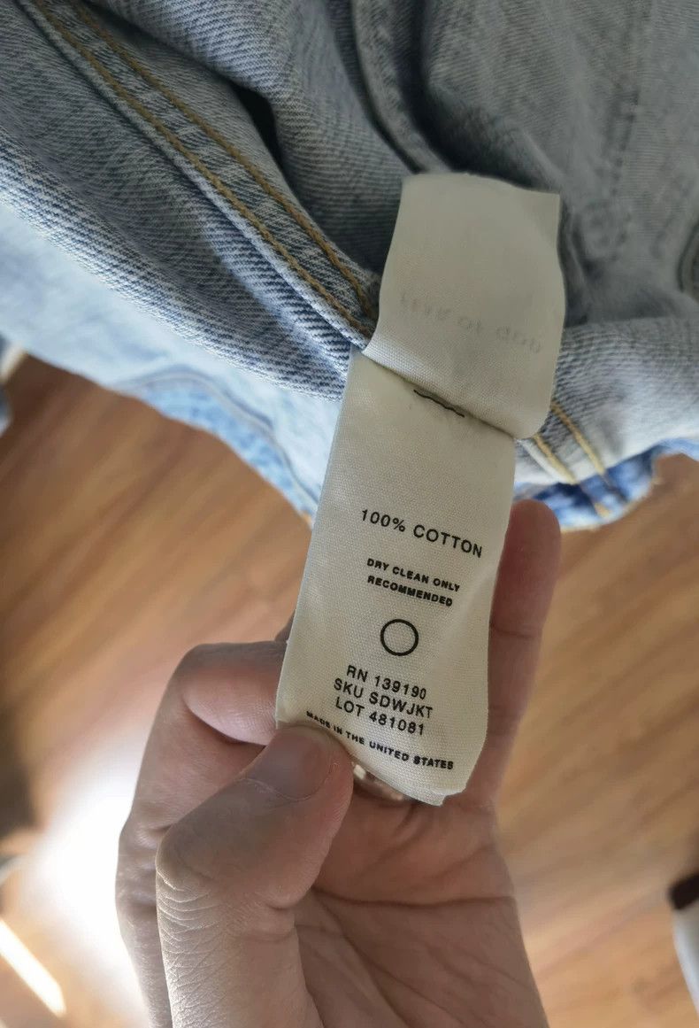 Fear of God Fear of God 5th Season Denim Jacket - dmc Size US XL / EU 56 / 4 - 6 Thumbnail