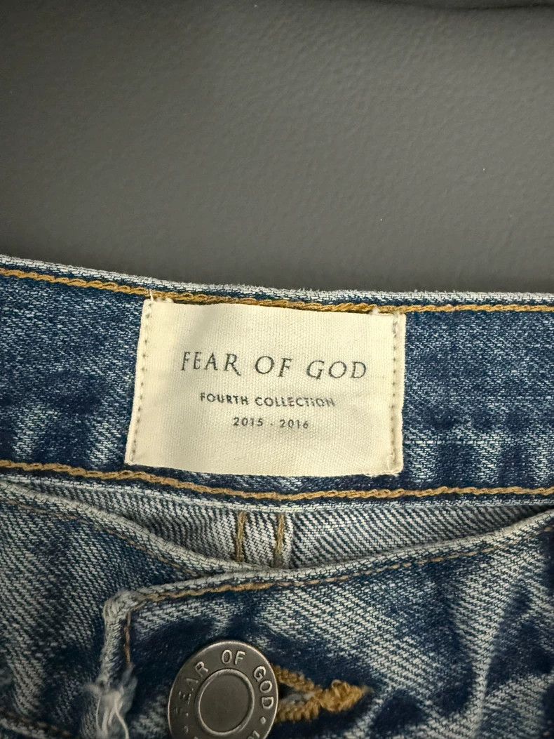 Fear of God Fear Of God 4TH OG Blue Jeans 34 - dmc Size US 34 / EU 50 - 5 Thumbnail