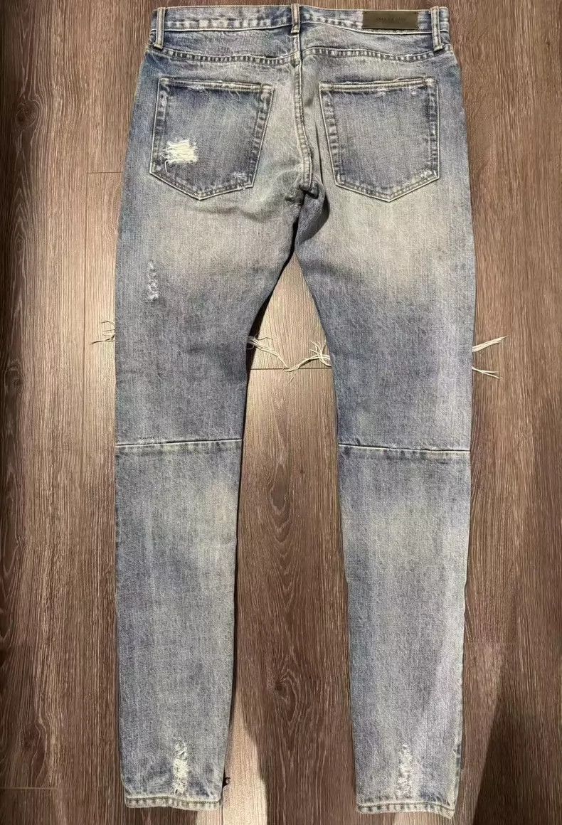 Fear of God Fear of God 4th OG Blue Jeans - dmc Size US 31 - 2 Thumbnail