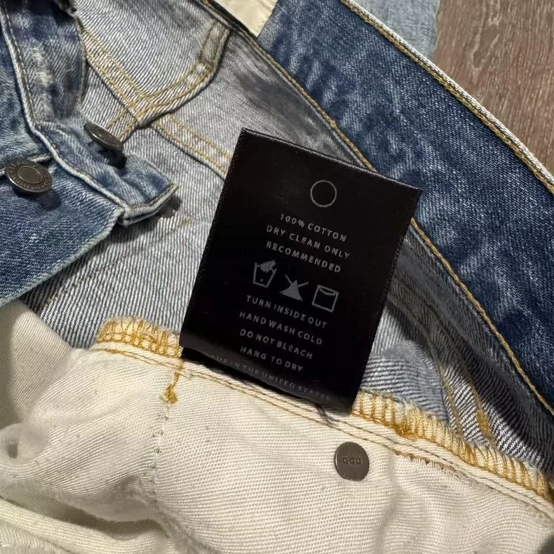 Fear of God Fear of God 4th OG Blue Jeans - dmc Size US 31 - 4 Thumbnail