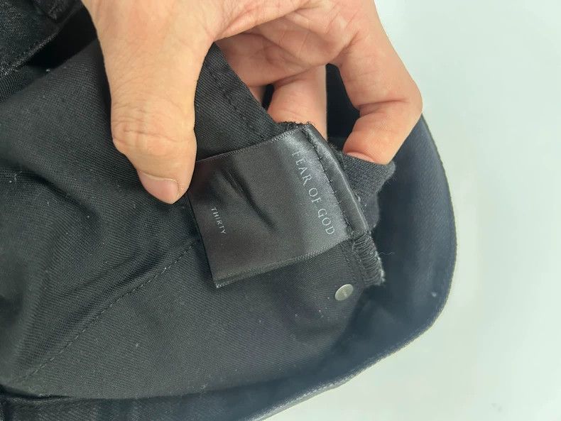 Fear of God Fear of God SSENSE Limited Black Denim - dmc Size US 30 / EU 46 - 5 Thumbnail