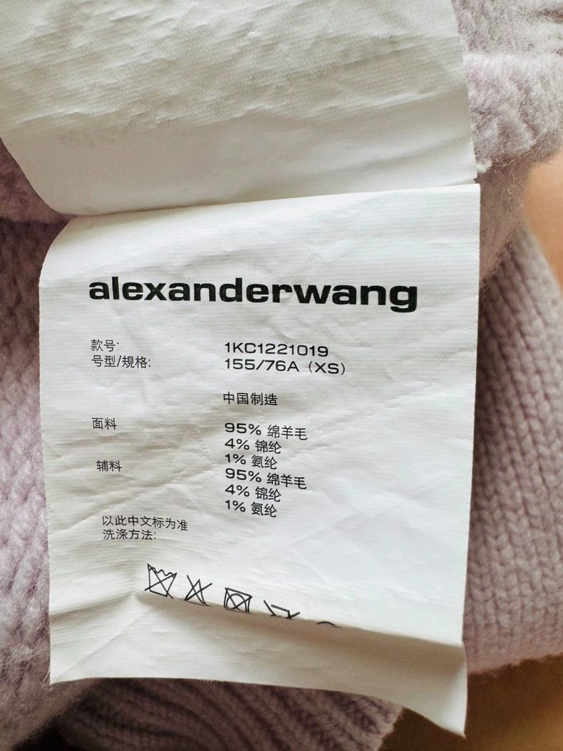 Alexander Wang Alexander Wang Pink Purple Thick Sweater - dmc Size US XS / EU 42 / 0 - 6 Thumbnail