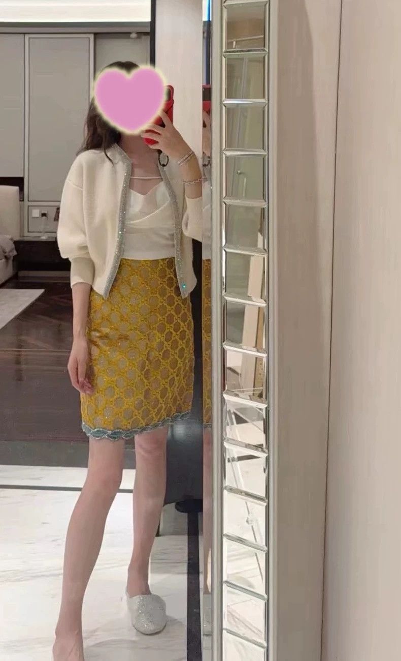 Alexander Wang Alexanderwang White Rhinestone Trim Sweater Coat - dmc Size US XS / EU 42 / 0 - 8 Thumbnail