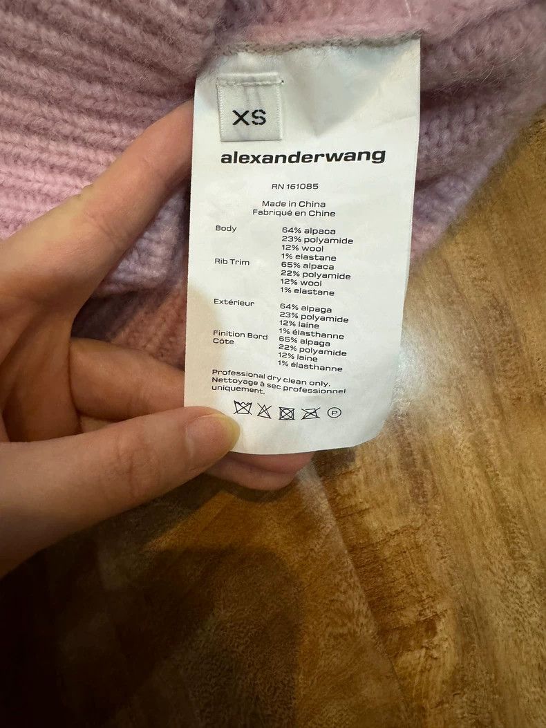 Alexander Wang V-Neck Chain Knit Top - dmc