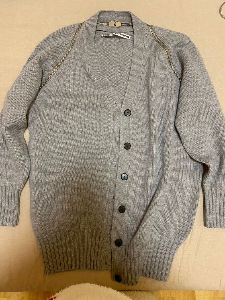 Alexander Wang Alexander Wang Wool Horn Button Cardigan XS - dmc Size US XS / EU 42 / 0 - 2 Thumbnail