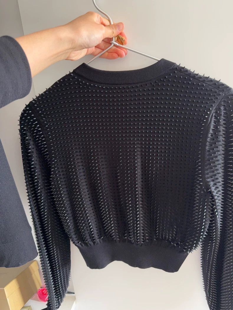 Alexander Wang Alexander Wang 3D Spiked Cardigan Top - dmc Size US XS / EU 42 / 0 - 2 Thumbnail