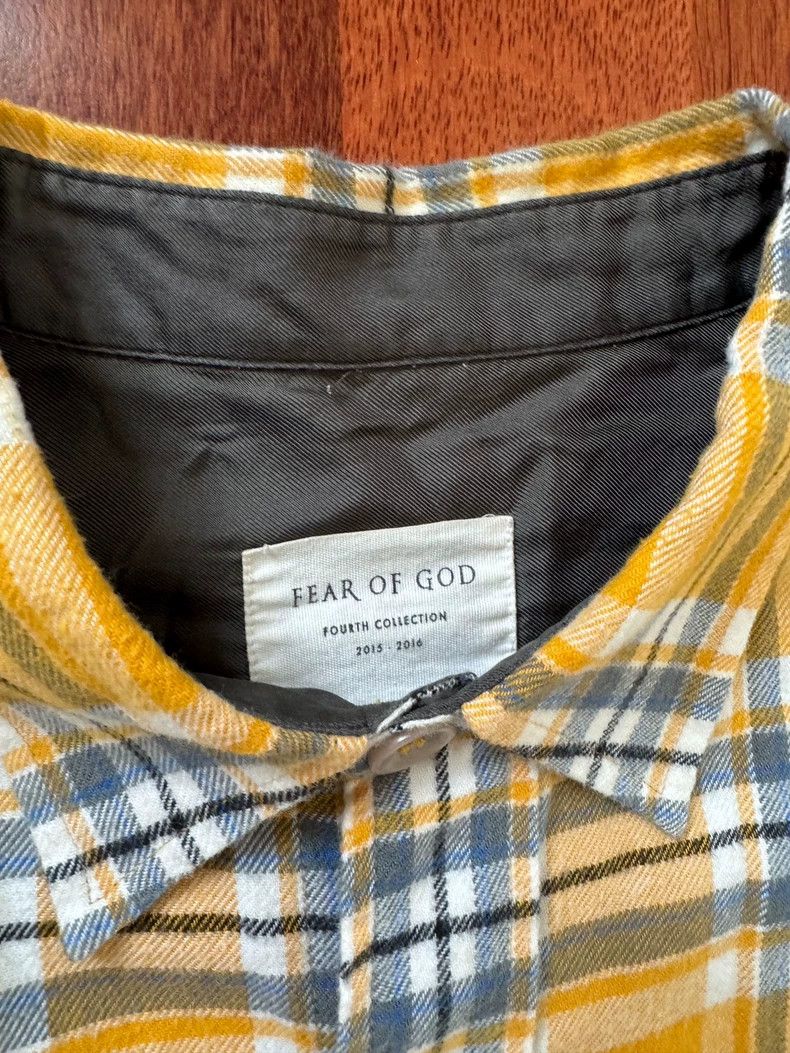 Fear of God Fear of God Season 4 Yellow Shirt - dmc Size US L / EU 52-54 / 3 - 2 Thumbnail