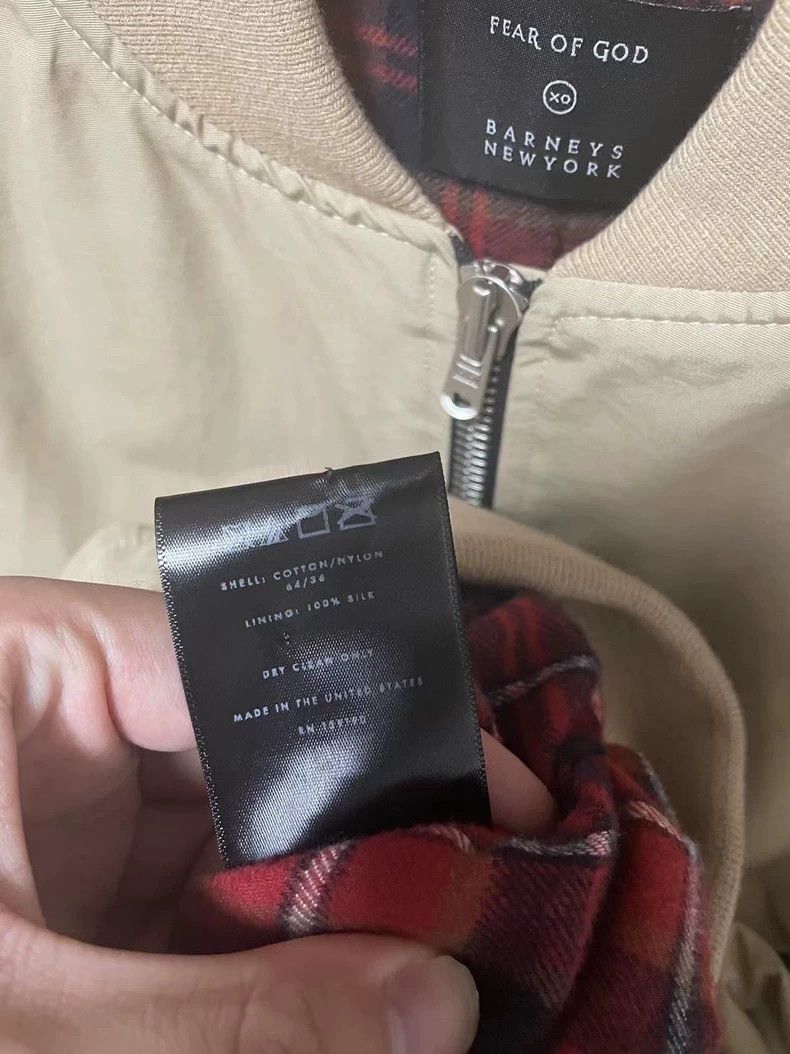 Fear of God Fear of God x Barney's Bomber Jacket - dmc Size US M / EU 48-50 / 2 - 3 Thumbnail