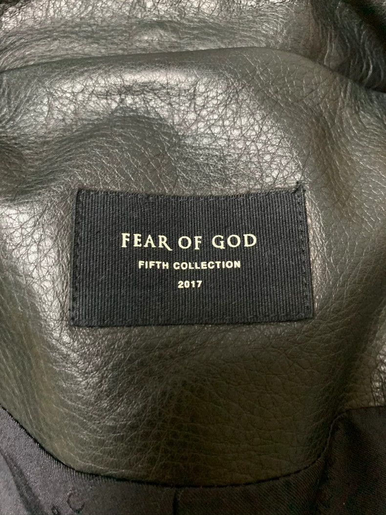 Fear of God Fear of God 5th Leather Short Coat - dmc Size US S / EU 44-46 / 1 - 3 Thumbnail