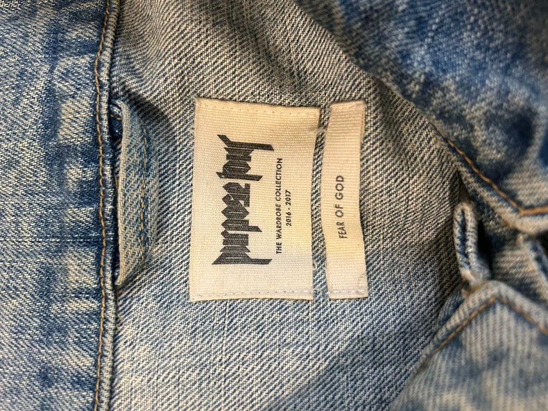 Fear of God Fear of God Purpose Tour Denim Jacket - dmc Size US S / EU 44-46 / 1 - 3 Thumbnail