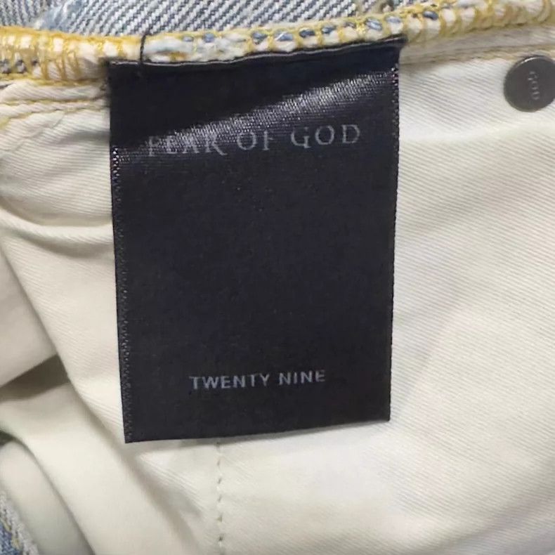 Fear of God Fear of God Selvedge Indigo Denim Jeans - dmc Size US 29 - 4 Thumbnail