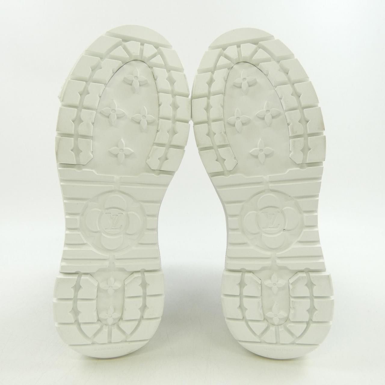 Louis Vuitton Louis Vuitton Louis Vuitton LV Squad Sneakers Leather Shoes DUTY FREE for USA Size ONE SIZE - 4 Thumbnail