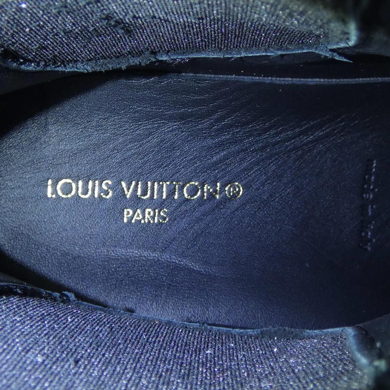 Louis Vuitton Louis Vuitton Louis Vuitton LV Squad Sneakers Leather Shoes DUTY FREE for USA Size ONE SIZE - 6 Thumbnail