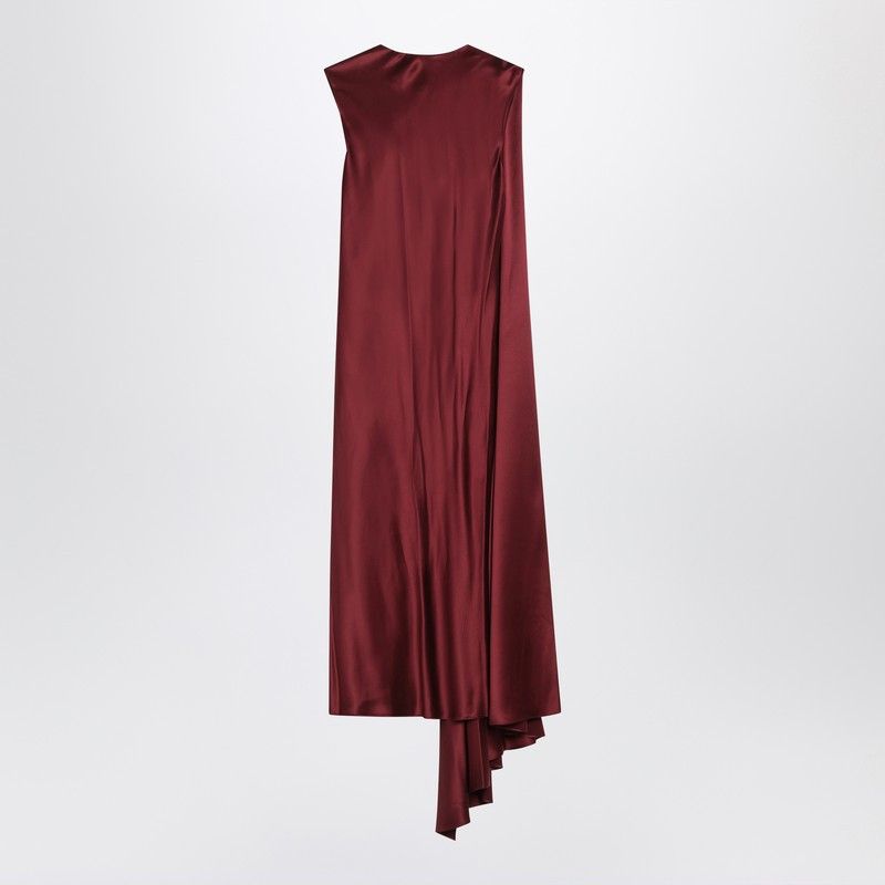 Max Mara Max Mara Pianoforte Raspberry Cape Detail Dress Size M / US 6-8 / IT 42-44 - 2 Thumbnail