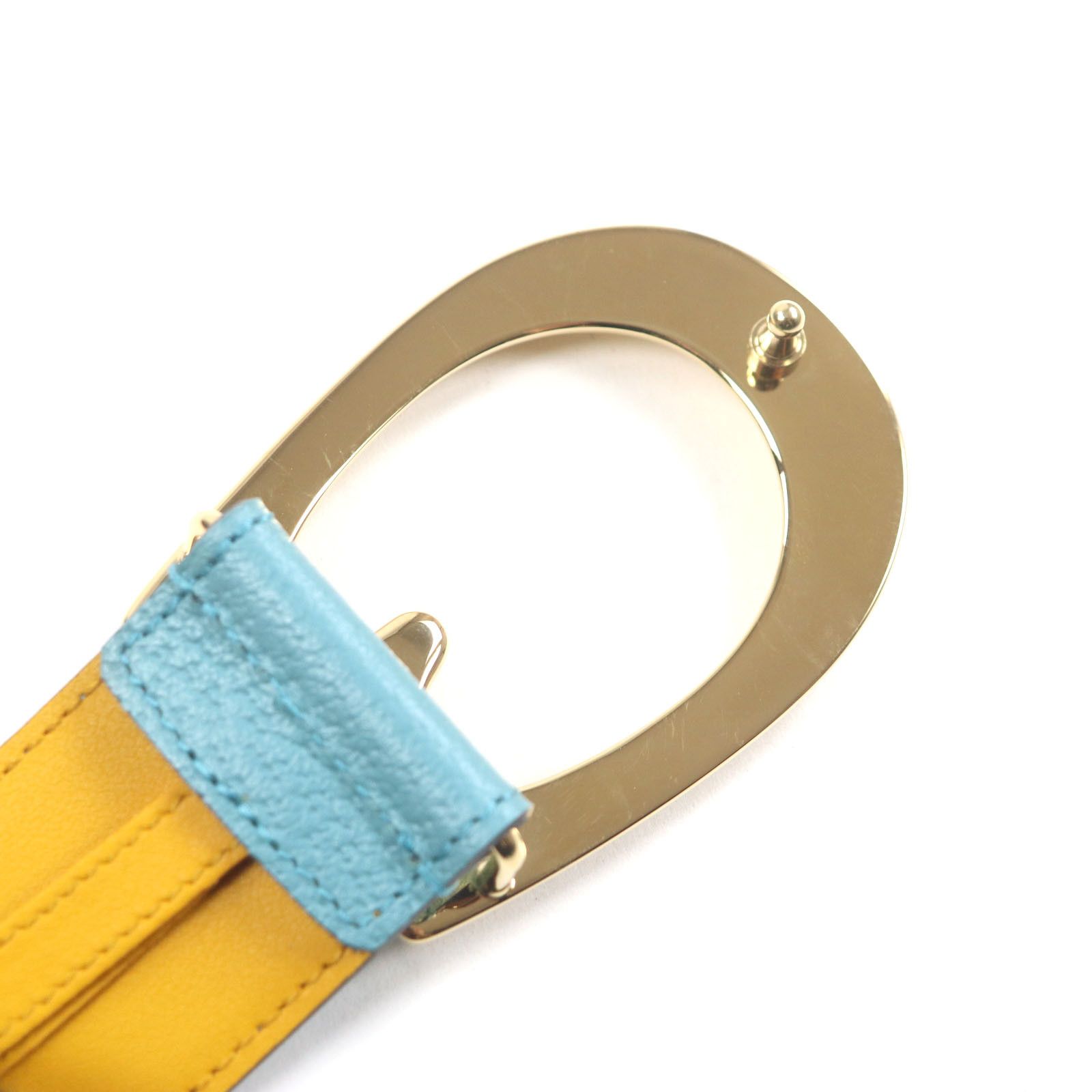 Gucci Gucci Gucci G logo Leather Belt Leather Belt 709954 DUTY FREE for USA Size ONE SIZE - 6 Thumbnail