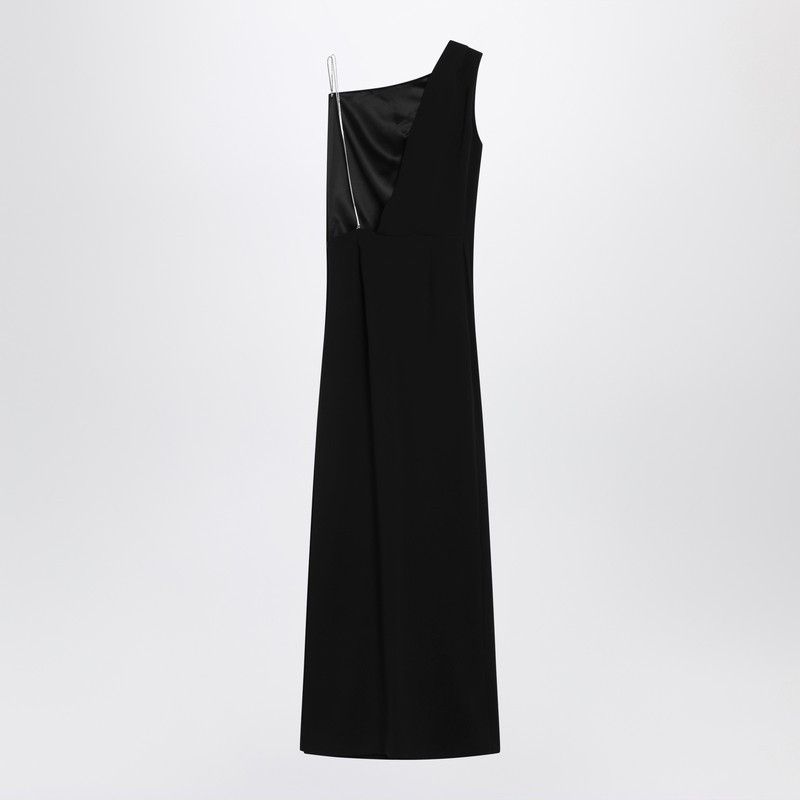 Max Mara Max Mara Pianoforte Long Black Cady Bustier Dress Size S / US 4 / IT 40 - 2 Thumbnail
