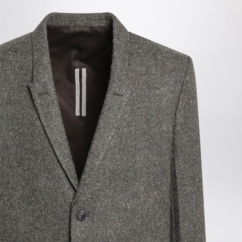 Rick Owens Rick Owens Concordian Single-Breasted Wool Jacket Size US L / EU 52-54 / 3 - 2 Thumbnail