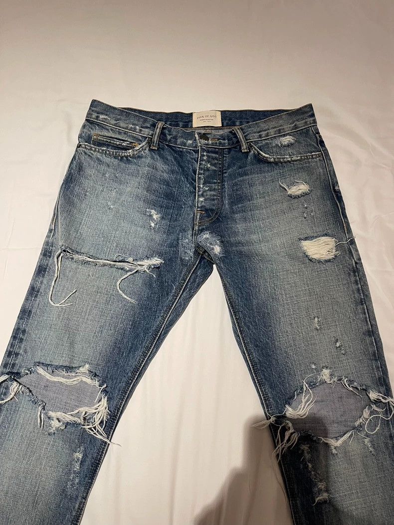 Fear of God Fear of God 4th Season OG Jeans - dmc Size US 31 - 2 Thumbnail