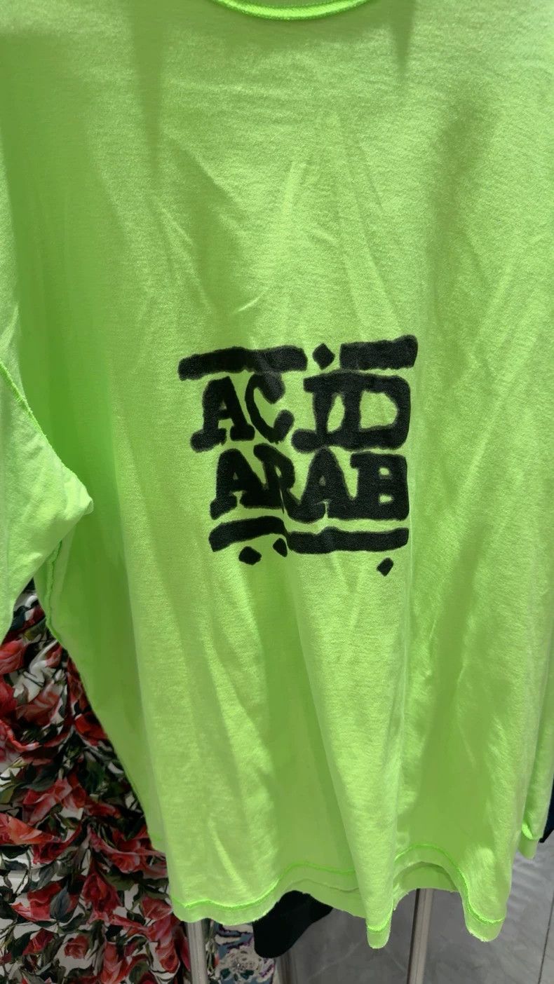 Balenciaga Balenciaga Acid Arab Limited Green LS T-shirt - dmc Size US S / EU 44-46 / 1 - 3 Thumbnail