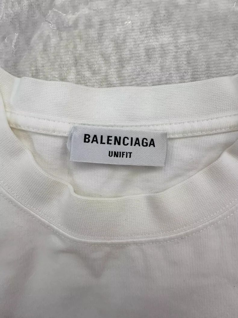 Balenciaga Balenciaga The Simpsons White Tee L - dmc Size US L / EU 52-54 / 3 - 3 Thumbnail