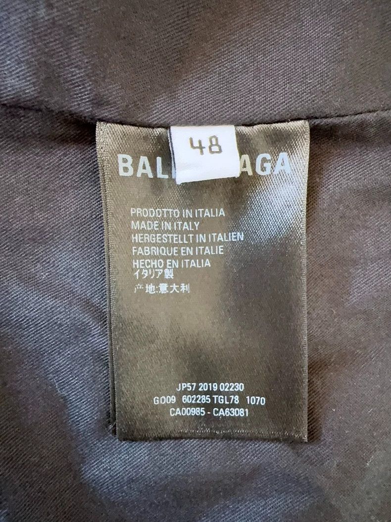 Balenciaga Balenciaga Logo Print Zip Jacket - dmc Size US XL / EU 56 / 4 - 4 Thumbnail