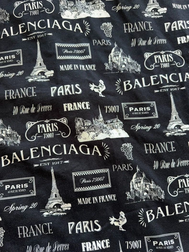 Balenciaga Balenciaga Logo Print Zip Jacket - dmc Size US XL / EU 56 / 4 - 5 Thumbnail