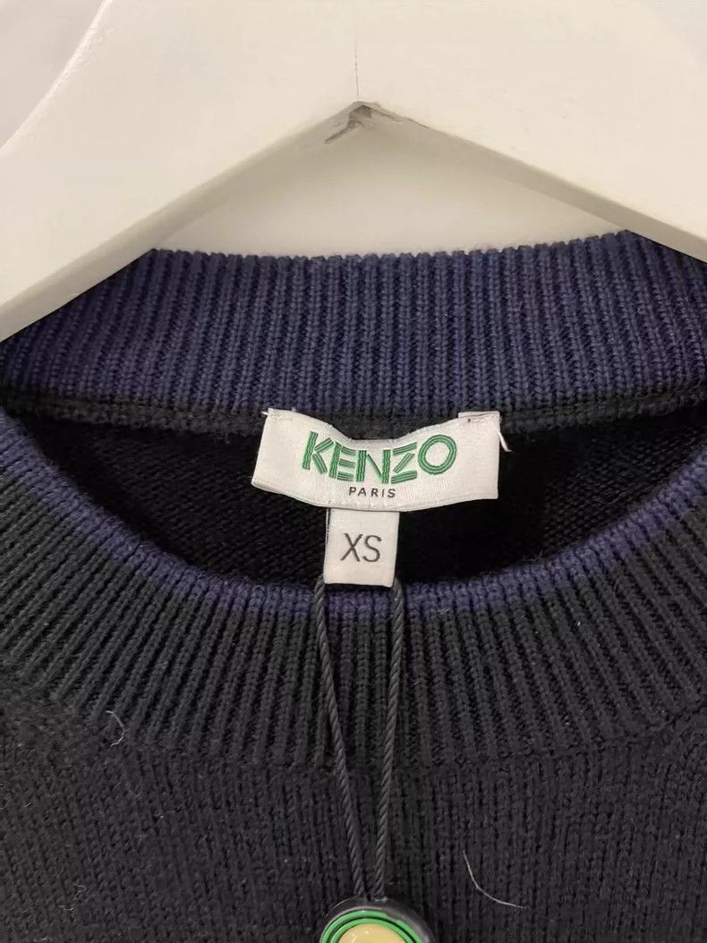 Kenzo Kenzo Tiger Head Knit Sweater XS - dmc Size US XS / EU 42 / 0 - 5 Thumbnail