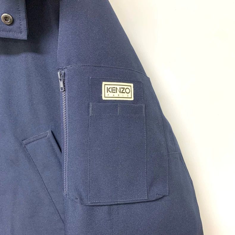 Kenzo Kenzo Side Logo Long Down Coat - dmc Size US L / EU 52-54 / 3 - 8 Thumbnail