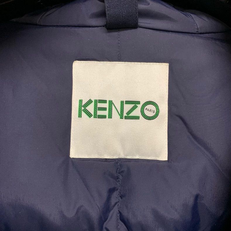 Kenzo Kenzo Side Logo Long Down Coat - dmc Size US L / EU 52-54 / 3 - 3 Thumbnail