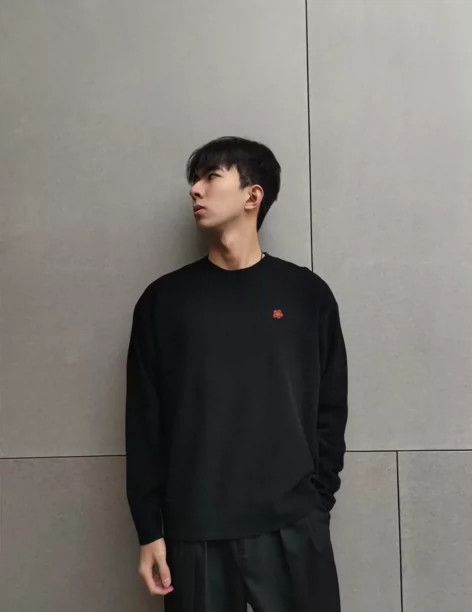 Kenzo Kenzo New Back Logo Knit Sweater - dmc Size US XL / EU 56 / 4 - 6 Thumbnail