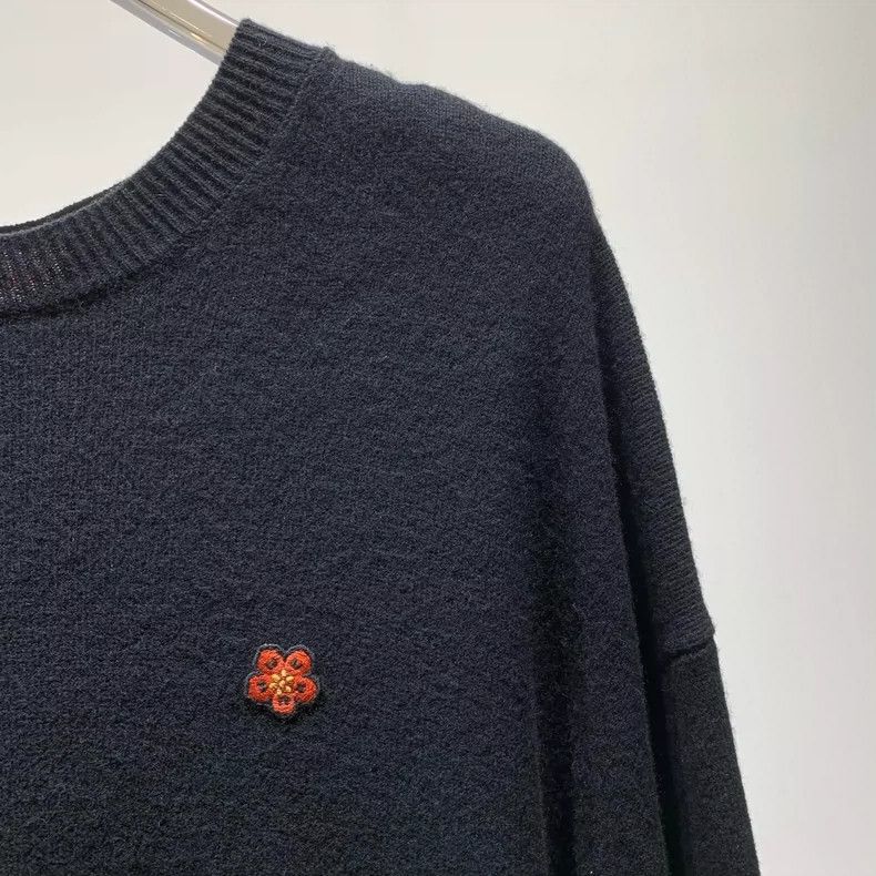 Kenzo Kenzo New Back Logo Knit Sweater - dmc Size US XL / EU 56 / 4 - 5 Thumbnail