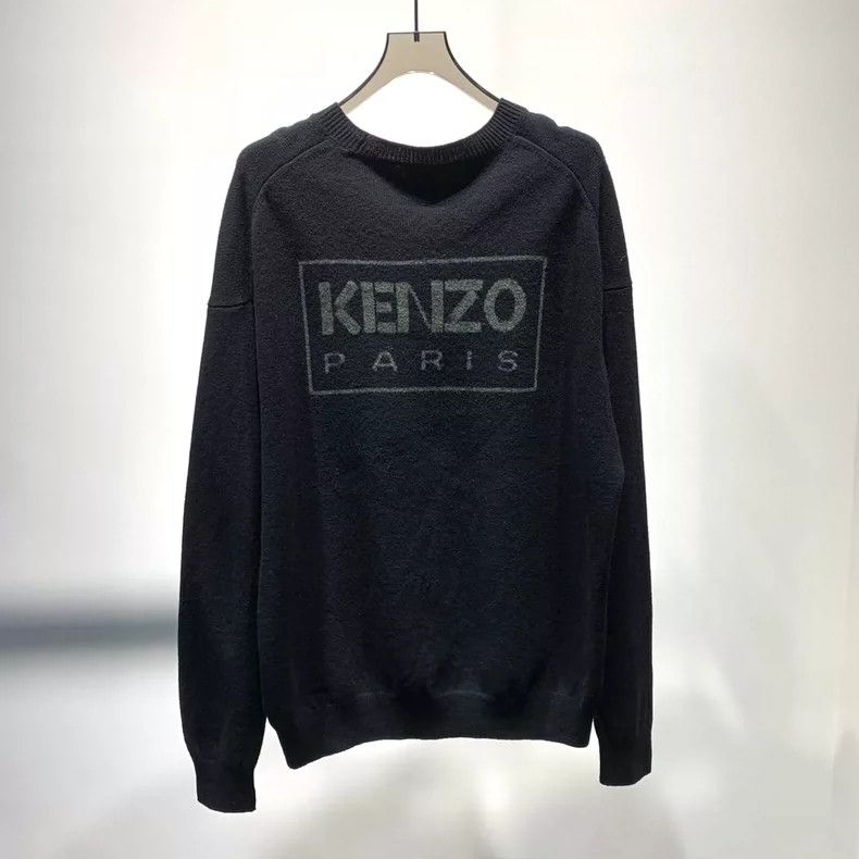 Kenzo Kenzo New Back Logo Knit Sweater - dmc Size US XL / EU 56 / 4 - 2 Thumbnail