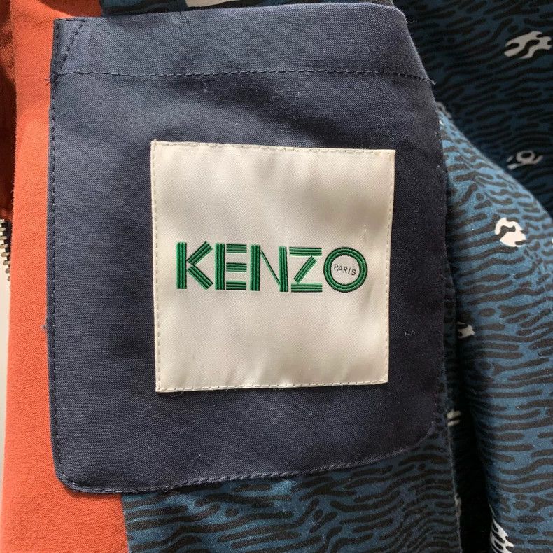 Kenzo KENZO Patchwork Hooded Jacket Size S - dmc Size US S / EU 44-46 / 1 - 3 Thumbnail
