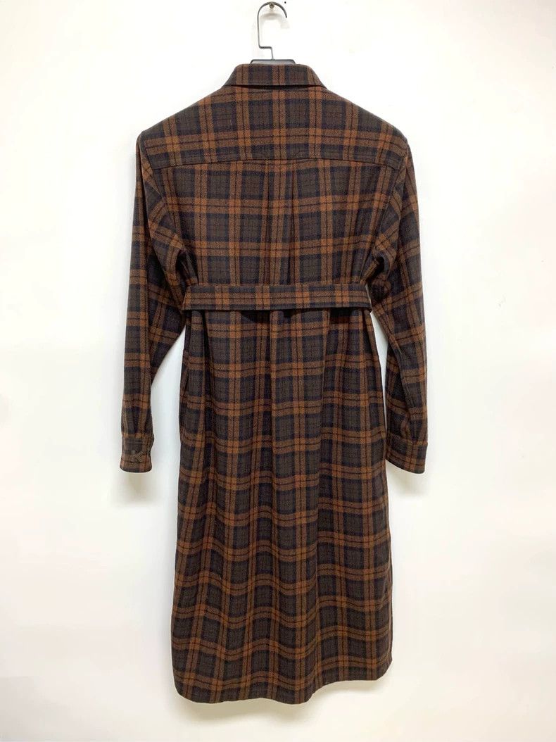 Kenzo Kenzo Plaid Long Trench Coat - dmc Size US XS / EU 42 / 0 - 2 Thumbnail