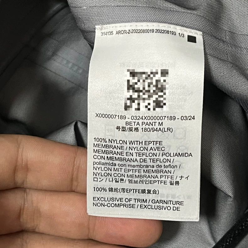 Arc'teryx Arc'teryx Beta Ski Hardshell Pants - dmc Size US 31 - 8 Thumbnail