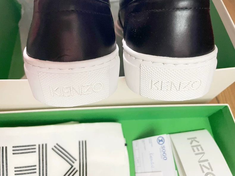 Kenzo KENZO Tiger Head Leather Loafers - dmc Size US 7 / EU 40 - 3 Thumbnail