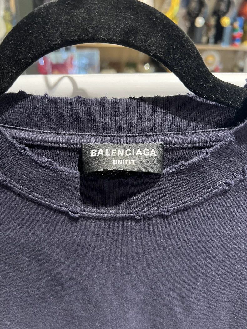 Balenciaga Balenciaga 2022ss Oversized Short Sleeve Tee - dmc Size US XXL / EU 58 / 5 - 2 Thumbnail
