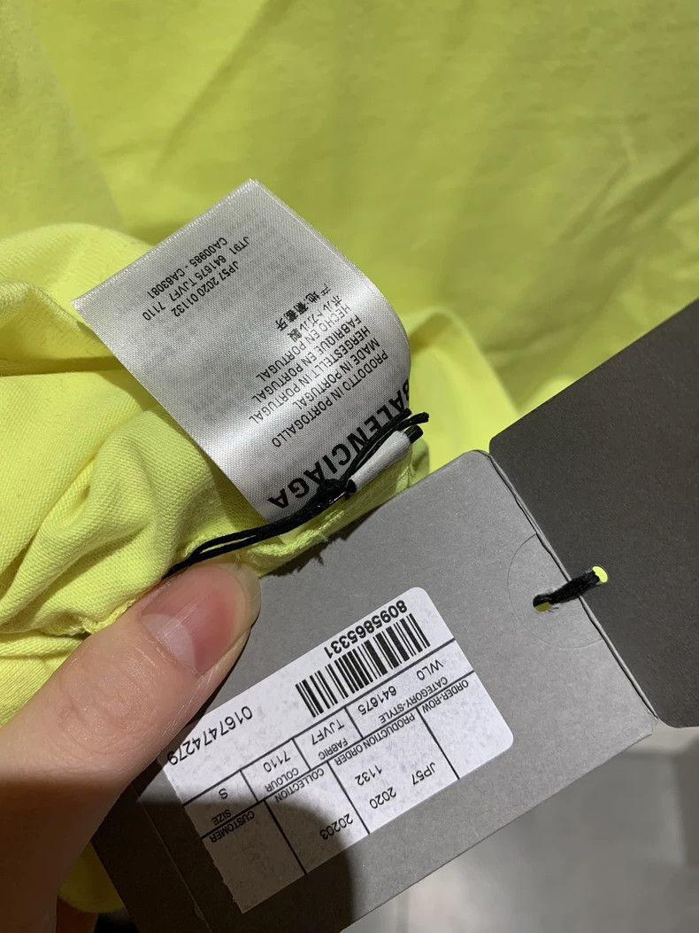 Balenciaga Balenciaga Yellow Coke Short Sleeve S - dmc Size US S / EU 44-46 / 1 - 6 Thumbnail