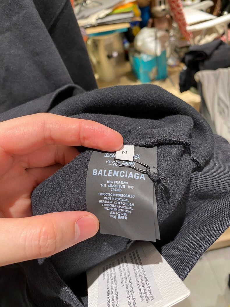 Balenciaga Balenciaga Black Sinners Hoodie - dmc Size US M / EU 48-50 / 2 - 4 Thumbnail