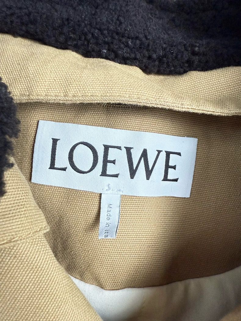 Loewe LOEWE Beige Fur Collar Trench Coat - dmc Size US S / EU 44-46 / 1 - 7 Thumbnail