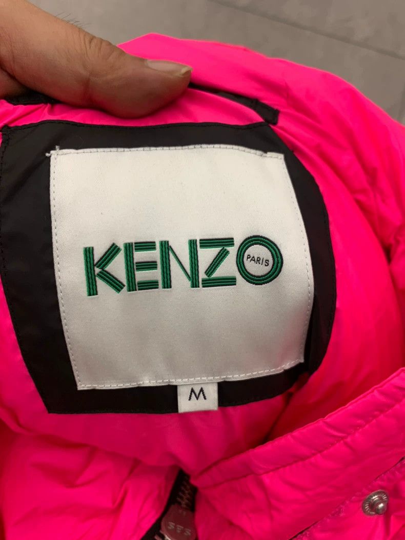 Kenzo KENZO Women's Pink Down Jacket M - dmc Size US M / EU 48-50 / 2 - 2 Thumbnail