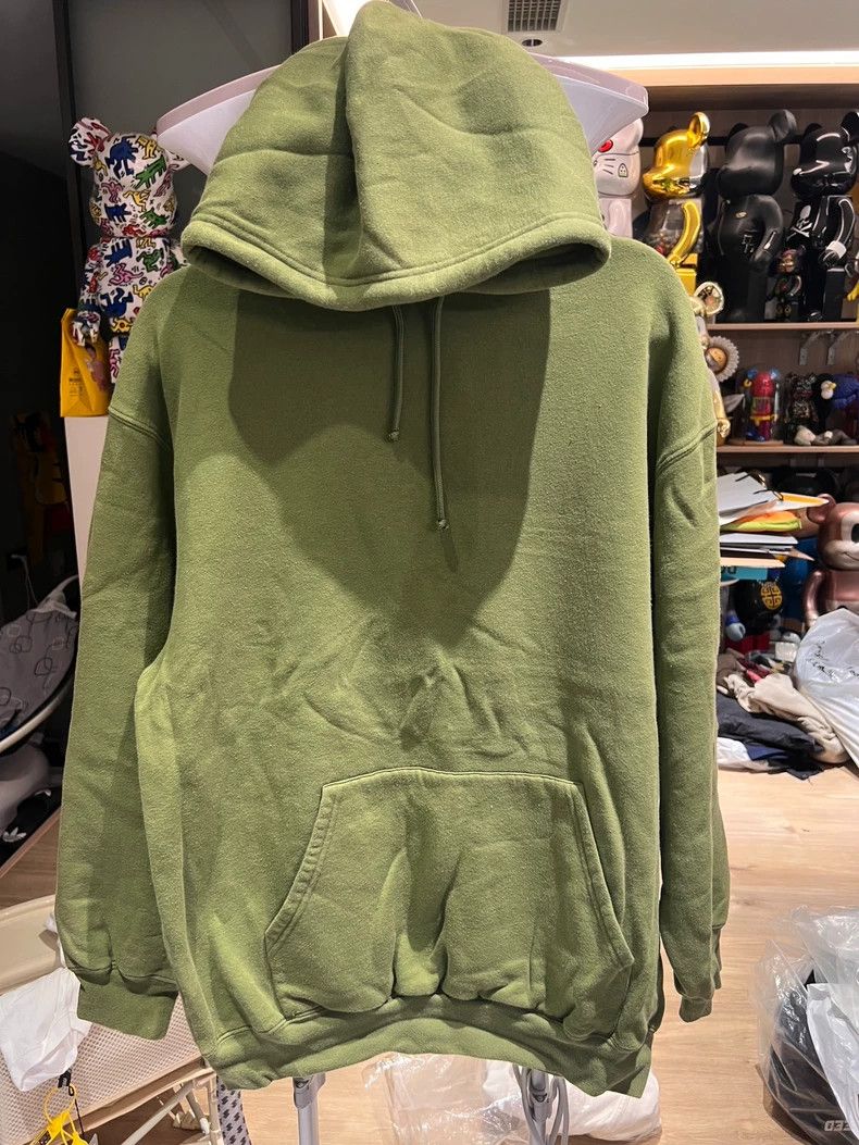 Balenciaga Balenciaga Green Back Logo Hoodie M - dmc Size US M / EU 48-50 / 2 - 3 Thumbnail