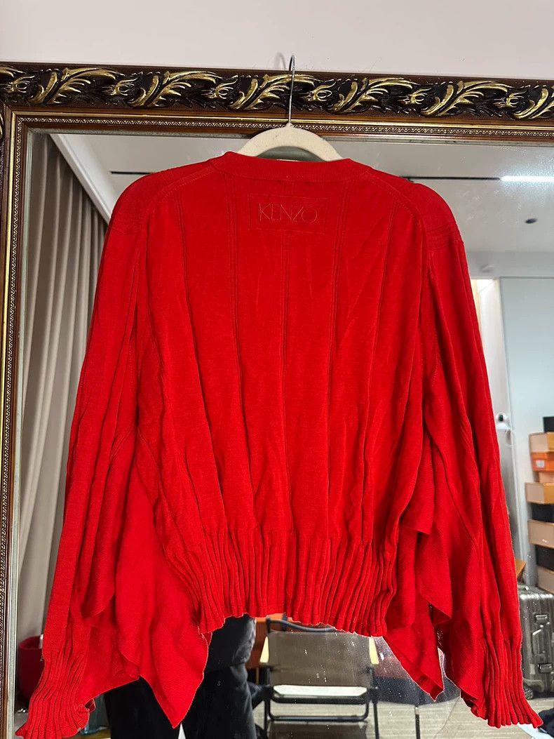 Kenzo Kenzo Red Knit Sweater XS - dmc Size US XS / EU 42 / 0 - 2 Thumbnail